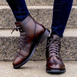 Thursday Boot Company Brown Captain Combat Boots